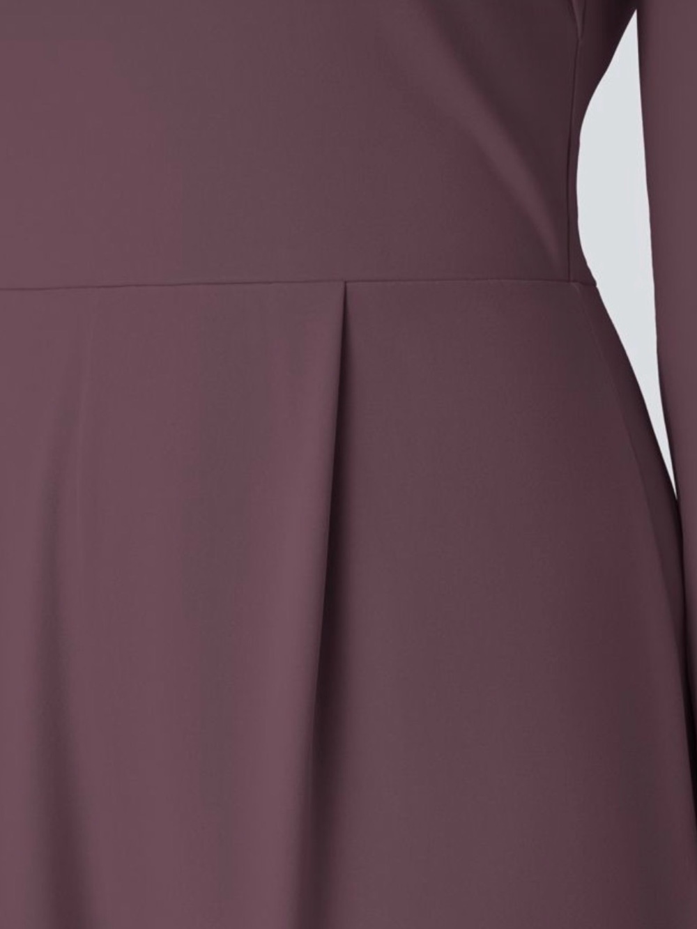 HALARA Plum Square-Neck Wide-Leg Jumpsuit - Picture 4 of 4